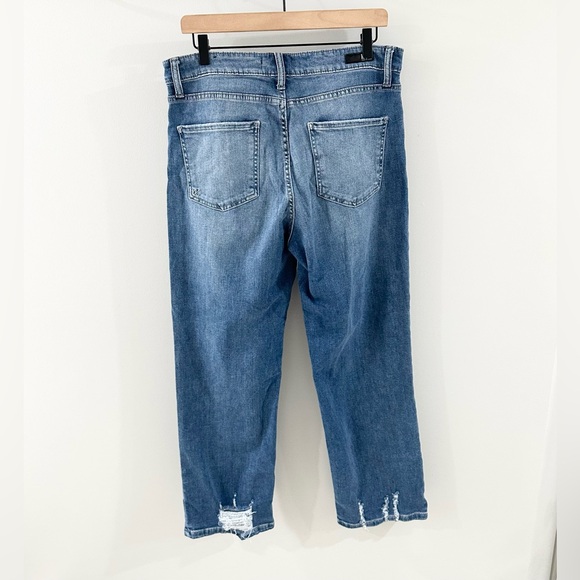 Kut From The Kloth Straight Leg Jeans Size 12 - Picture 6 of 6